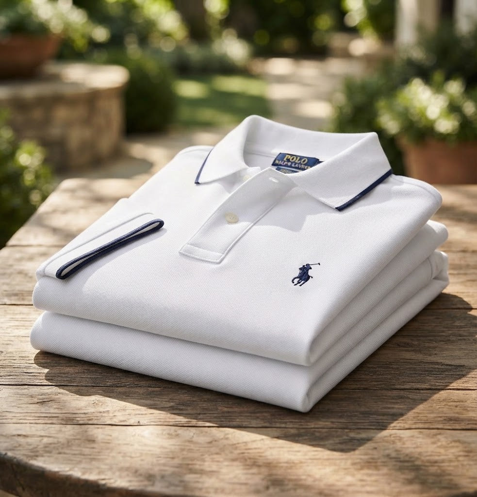 White Polo T-Shirt