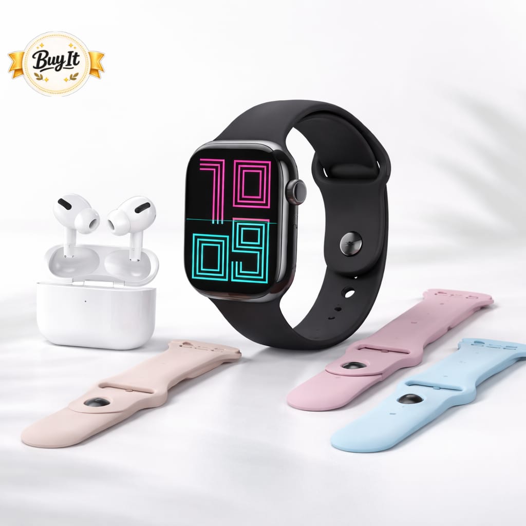 Ultra Series Smart Watch Combo Gift Set ⌚🎁❤️ - N013