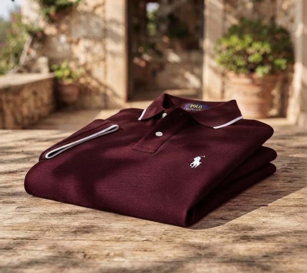 Mehroon Polo T-Shirt