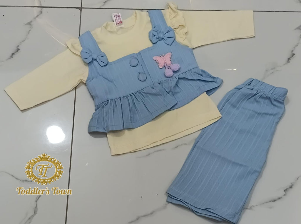 Girls 3-Piece Baby Suit Set