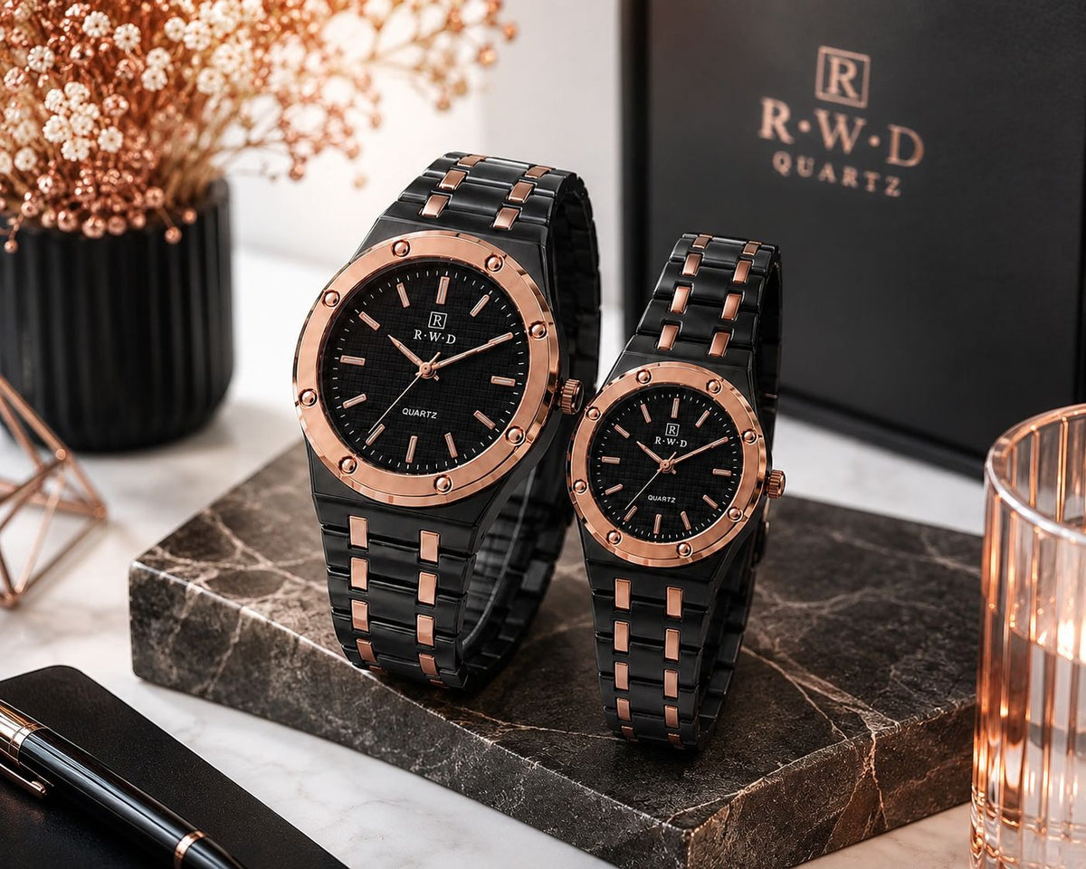 Ladies & Gents Couple Watch Set ⌚❤️