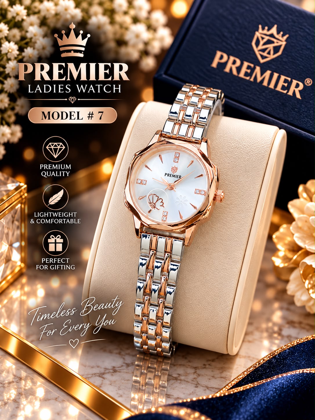 Premier Ladies Fancy Watch ⌚✨ - N020