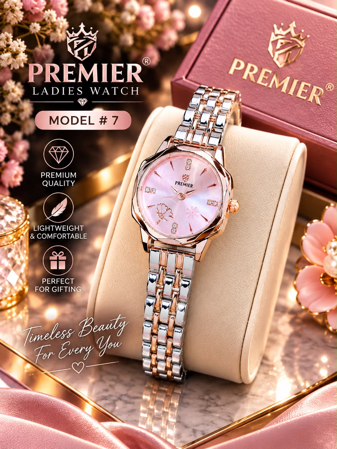 Premier Ladies Fancy Watch ⌚✨ - N018