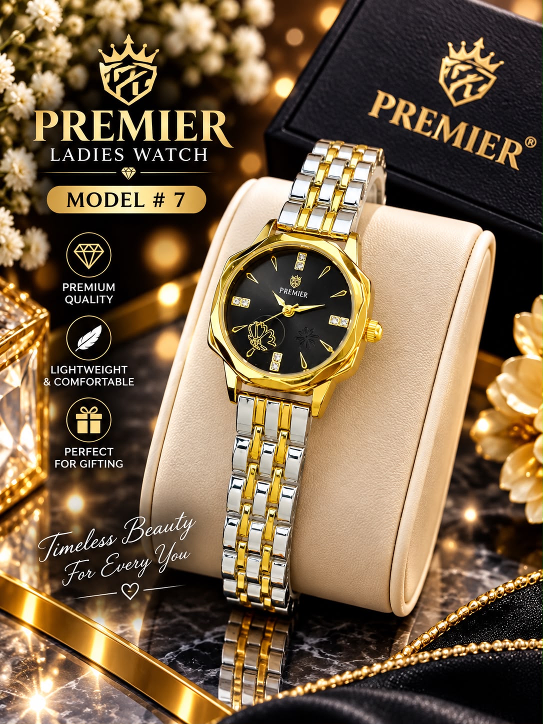 Premier Ladies Fancy Watch ⌚✨ - N016