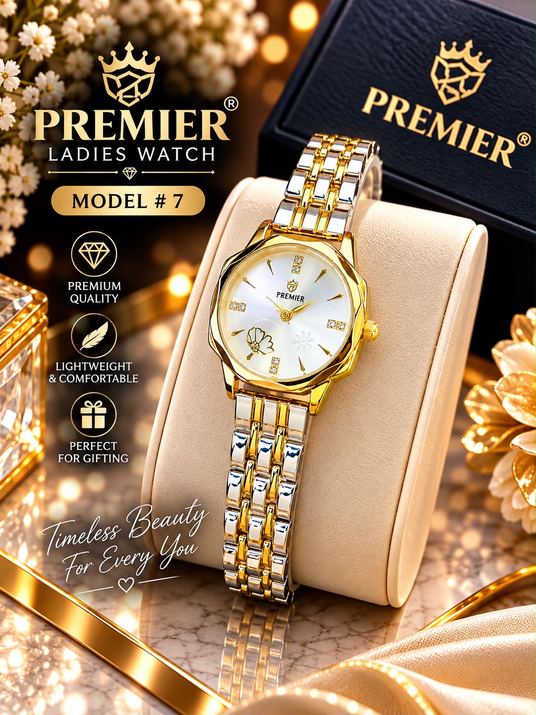 Premier Ladies Fancy Watch ⌚✨ - N015