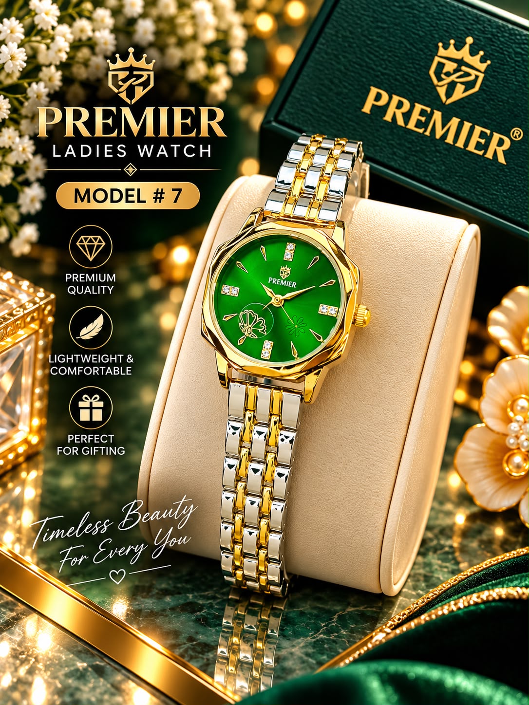 Premier Ladies Fancy Watch ⌚✨ - N014