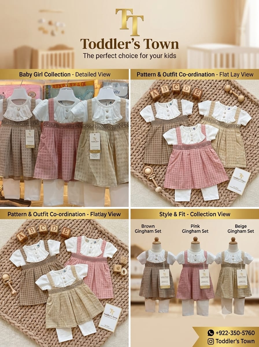 Baby Suit – Chiffon with Soft Jersey