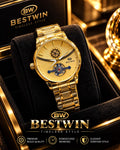 Gents Premium Chain Watch with High Quality Box – G22 Bestwin
