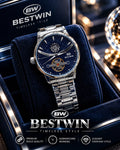 Gents Premium Chain Watch with High Quality Box – G19 Bestwin