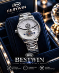 Gents Premium Chain Watch with High Quality Box – G18 Bestwin