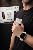 T3000 Ultra 7-in-1 Smart Watch with Earbuds ⌚🎧 - N013