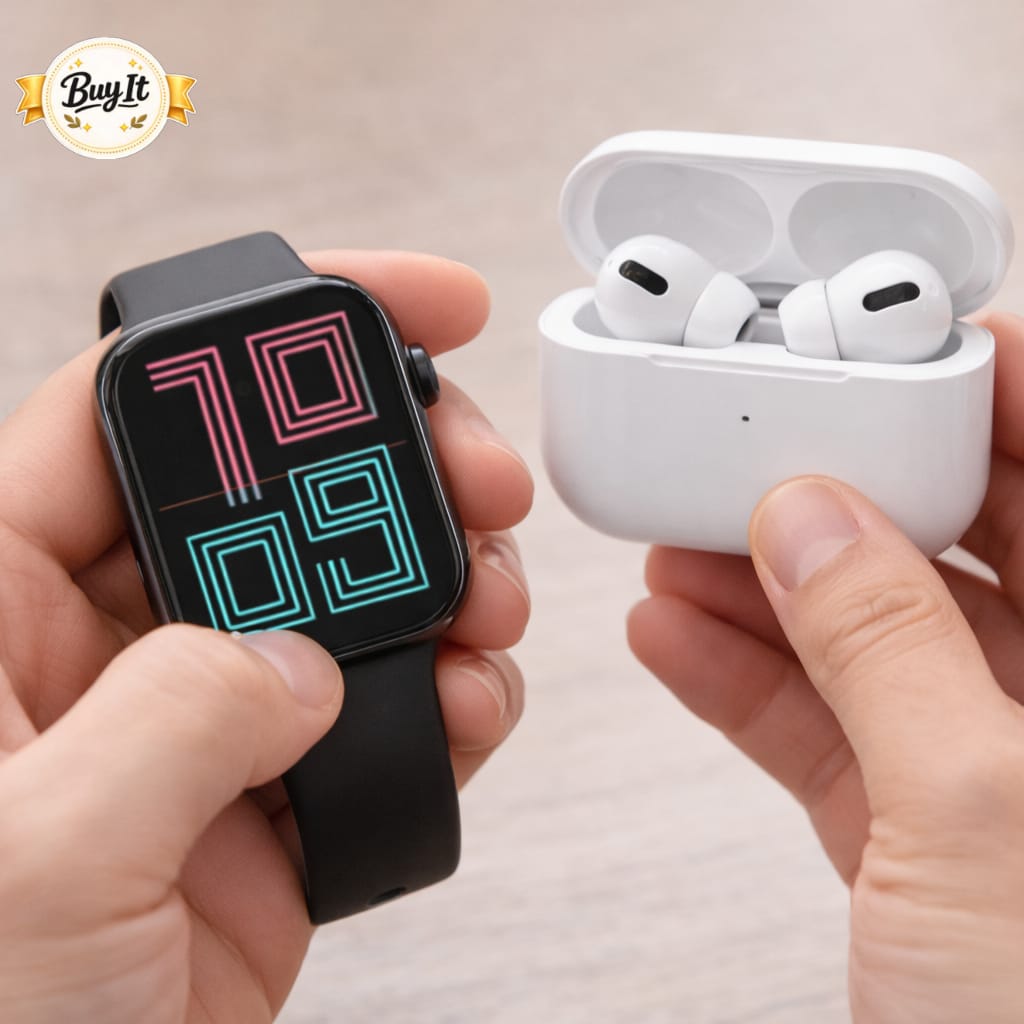Ultra Series Smart Watch Combo Gift Set ⌚🎁❤️ - N013