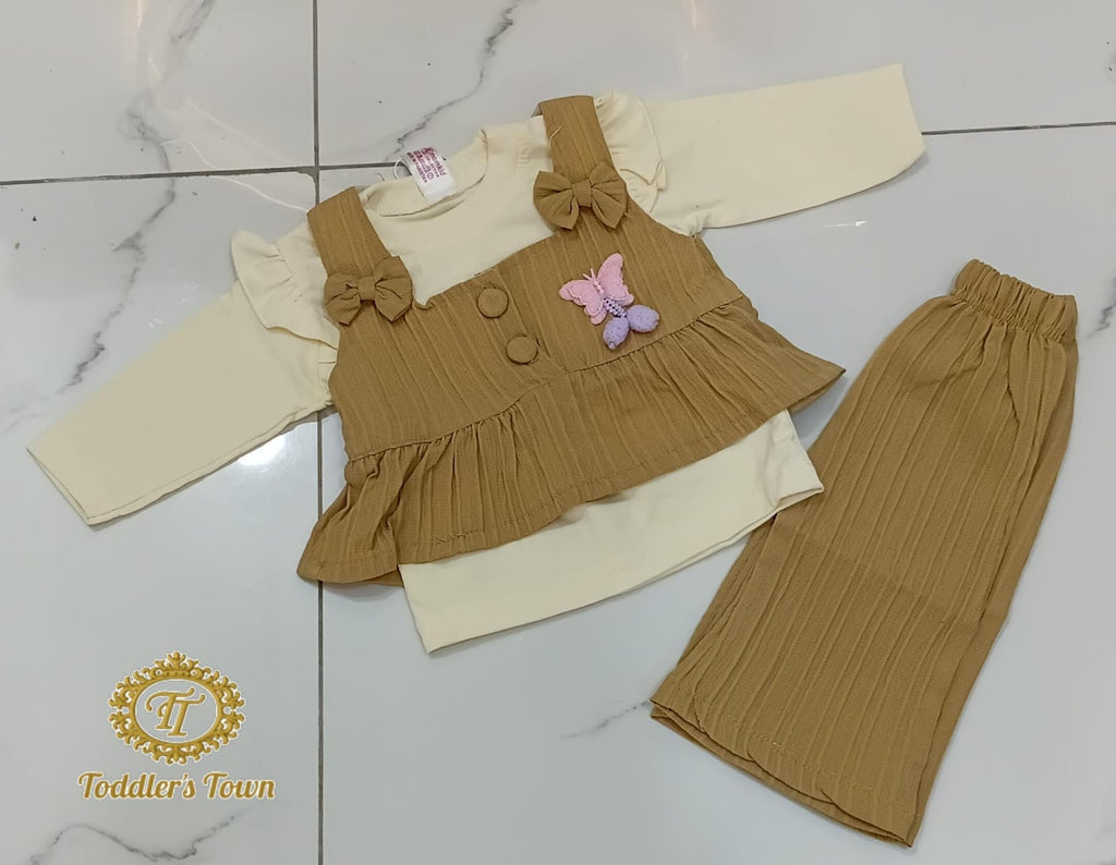 Girls 3-Piece Baby Suit Set